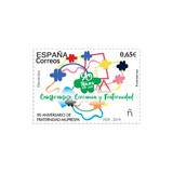 <div class=lightGallery-captions><p>Sello Correos 90 Aniversario Fraternidad-Muprespa</p><p>El 18 de marzo de 2020 Correos, empresa mutualista de Fraternidad-Muprespa, emitió este sello conmemorativo por el 90 aniversario de la Mutua. Al igual que en el cupón de la ONCE, también figuran impresos en el sello los valores de la Mutua: compromiso, cercanía y fraternidad.</p><h4>Material cedido por 275 - FRATERNIDAD - MUPRESPA</h4><span>2020</span></div>